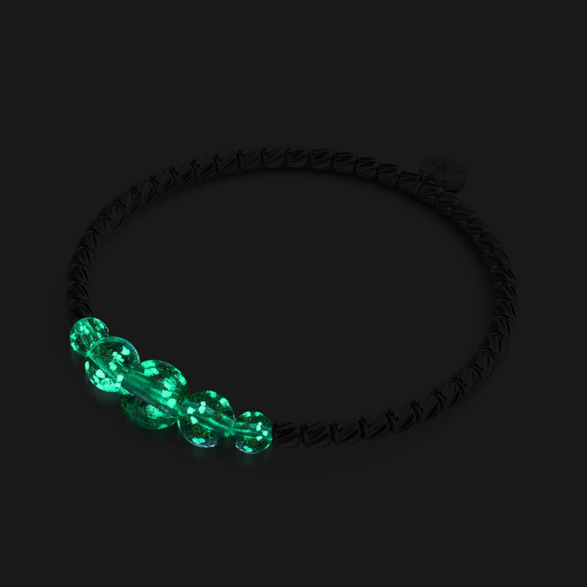 Lilas | Argent | Bracelet Cascade de Verre Luciole